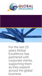Mobile Screenshot of global-excellence.com